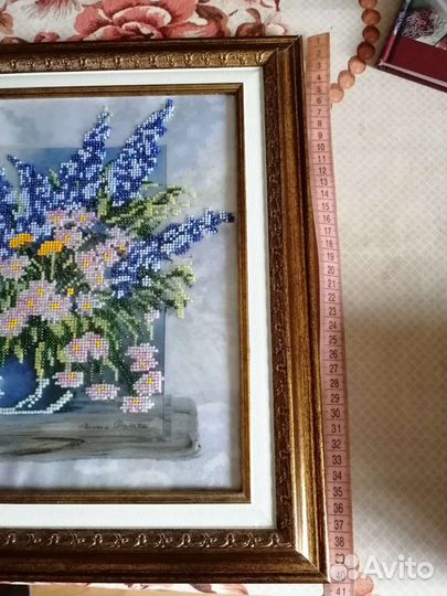 Картины вышитые бисером