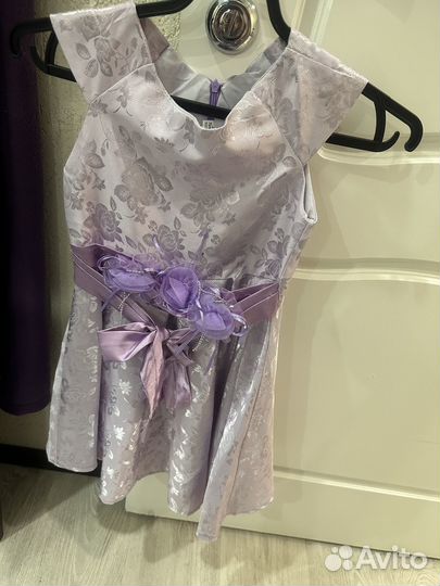 Детские вещи с пакетом на девочку 7-9 лет