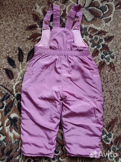 Штаны детские зимние р. 80