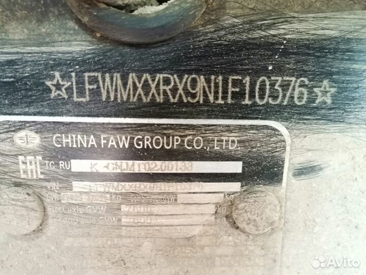 FAW J6 CA3310P66K24T4E5, 2022