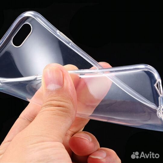 Накладка (чехол) на iPhone 7 (прозрачный)