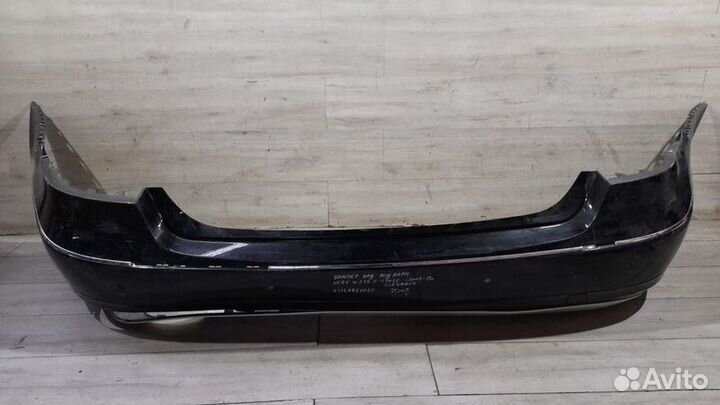 Бампер задний под парктроники Mercedes W212 E