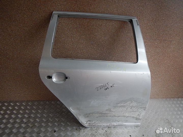 Дверь задняя правая, Skoda -octavia A5 (1Z) (04)