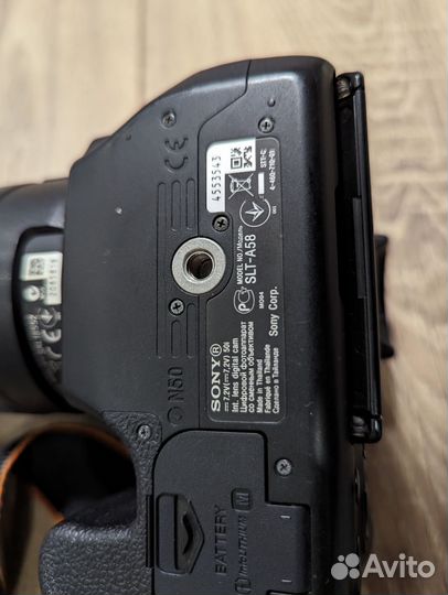 Зеркальный фотоаппарат sony SLT-A58