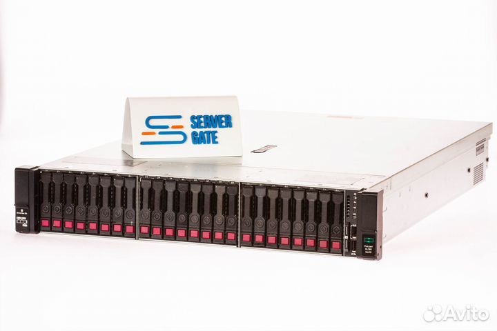 Сервер HP DL380 Gen10 24SFF 2xGold 6134 128GB