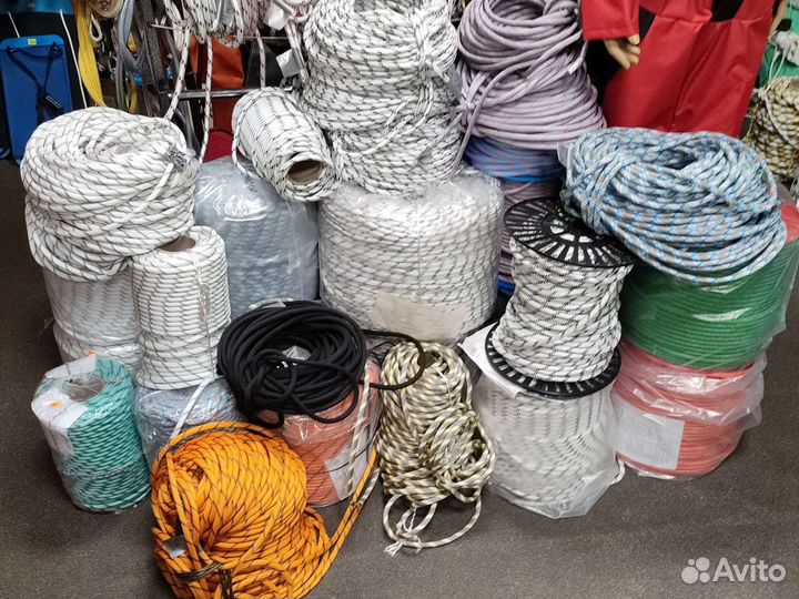 Канат веревка хб хлопчатобумажная 16 мм f d