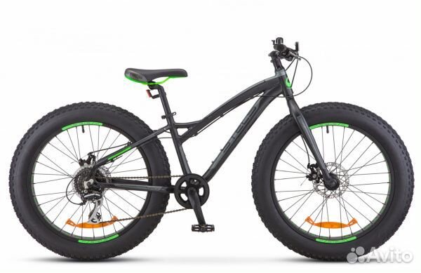 Велосипед Fatbike Aggressor Stels 24д черный матов