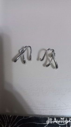Серебряные серьги