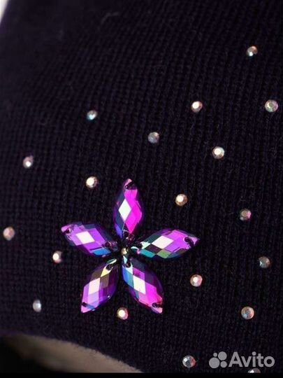 Шапка для девочки 1,2 годика на 48-50