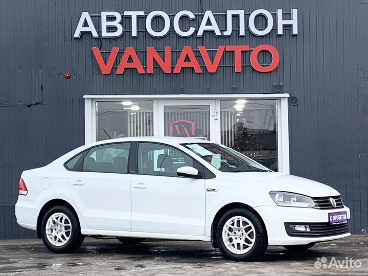 Volkswagen Polo 1.6 МТ, 2016, 117 439 км