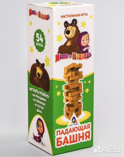 Настольная игра Падающая башня Новая