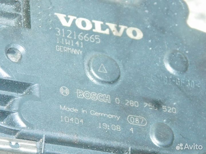 Дроссельная заслонка вольво s80 2007-2016гг дизель