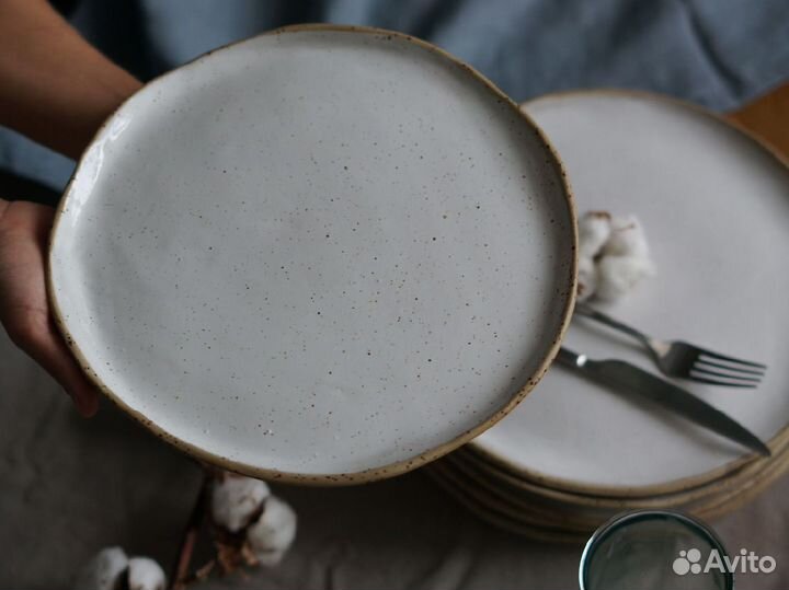 Крафтовые тарелки для ресторанов и кафе