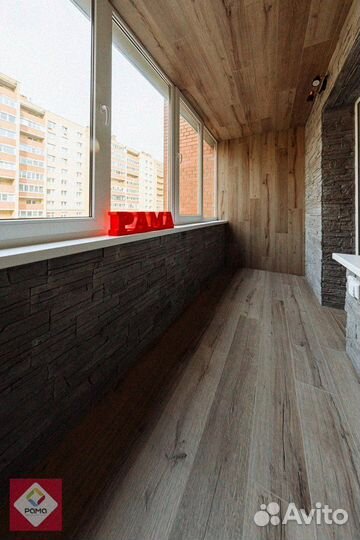 Внутренняя отделка балкона лоджий