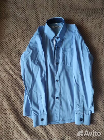 Школьный костюм для мальчика 128-134, синий