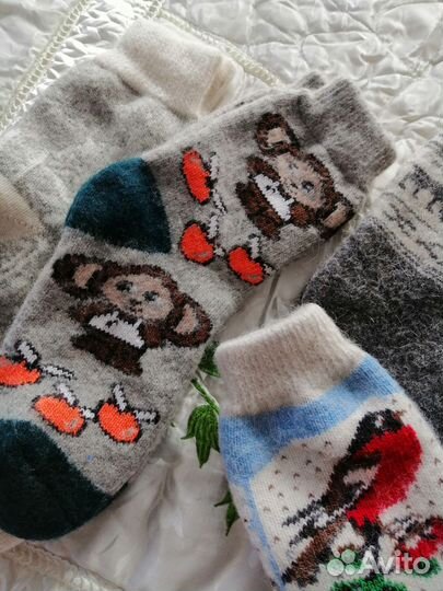 Носки теплые женские