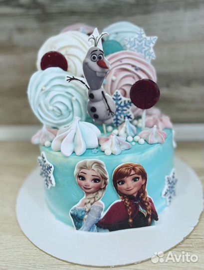 Меренга на палочке, топперы для торта