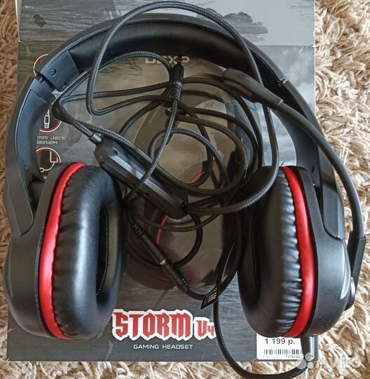 Как новая проводная гарнитура dexp H-352 Storm V4