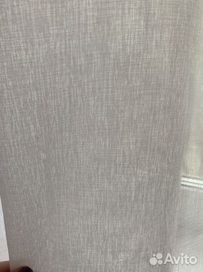 Тюль лён новый готовый 3м, 4м