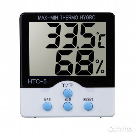 Термометр с гигрометром с вынос.датчиком