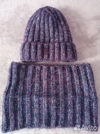 Набор шапка и снуд