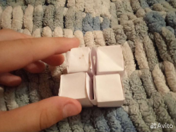 Нео куб из бумаги