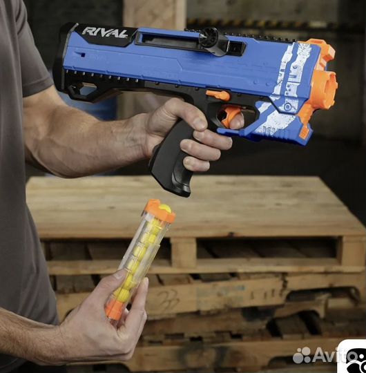 Бластер nerf с патронами