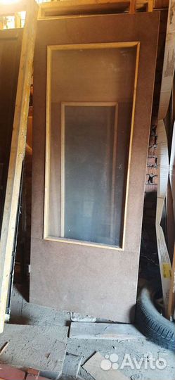 Двери деревяные (фанера)