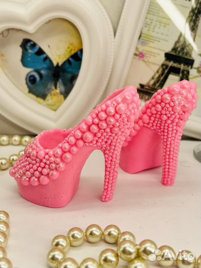 Жемчуженные туфельки мыло