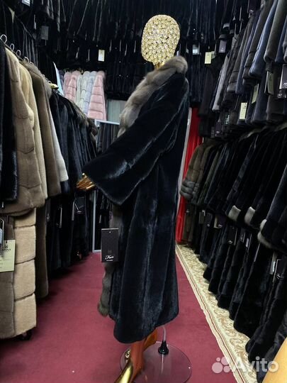 Шуба из Премиальной норки BlackGlama