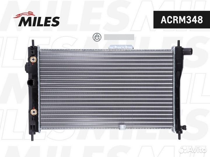 Miles acrm348 Радиатор daewoo nexia 1.5 95- (АКПП)