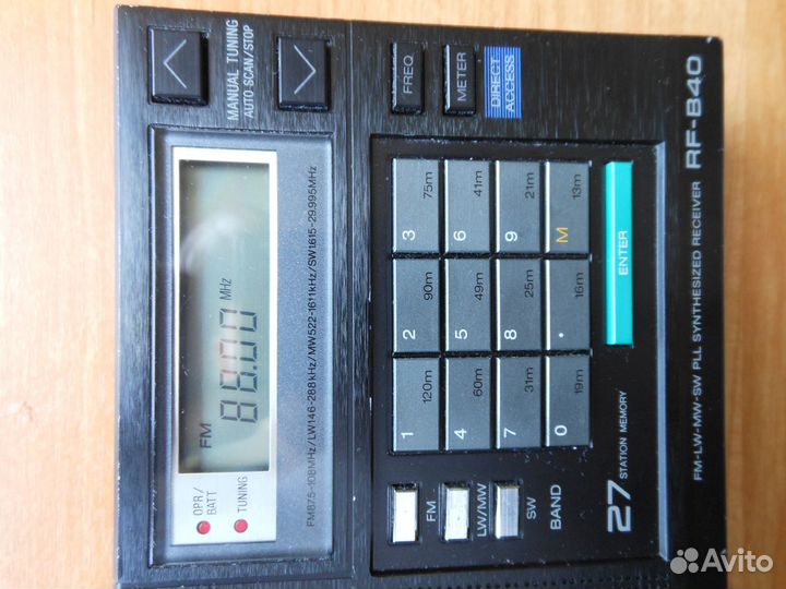 Радио приемник panasonic RF-B40DL