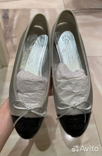 Chanel балетки 38,5