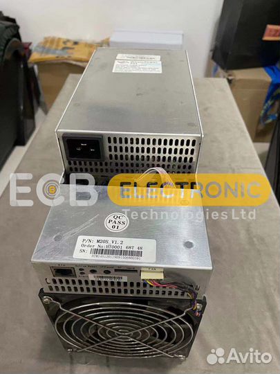 Б/У Whatsminer M20s 68T асик майнер