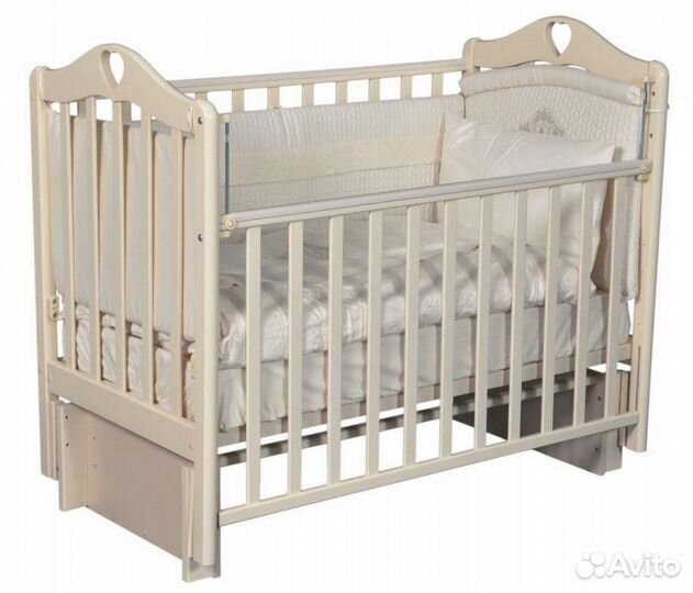 Кровать детская для новорожденного karolina 3/5