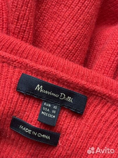 Платье шерстяное Massimo Dutti