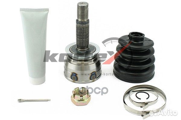ШРУС наружный hyundai accent (тагаз) (ABS) KVJ036