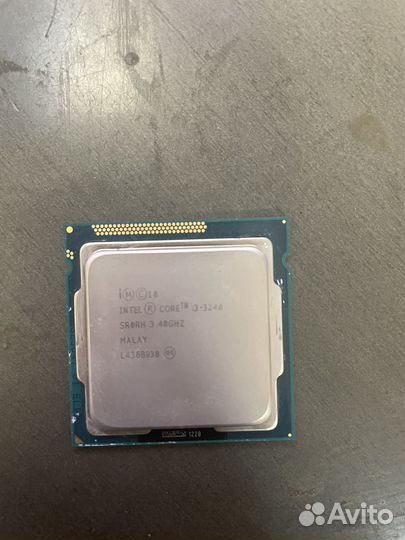 Процессор i3 3240