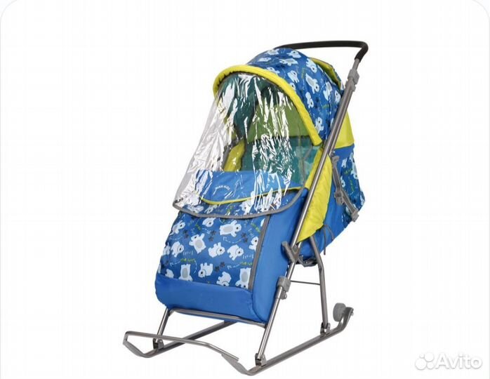 Детские санки коляска Умка