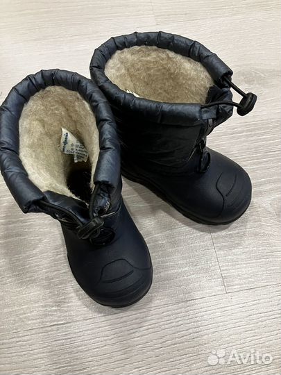 Детские утепленные ботинки