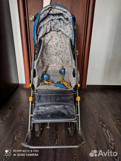 Коляска санки