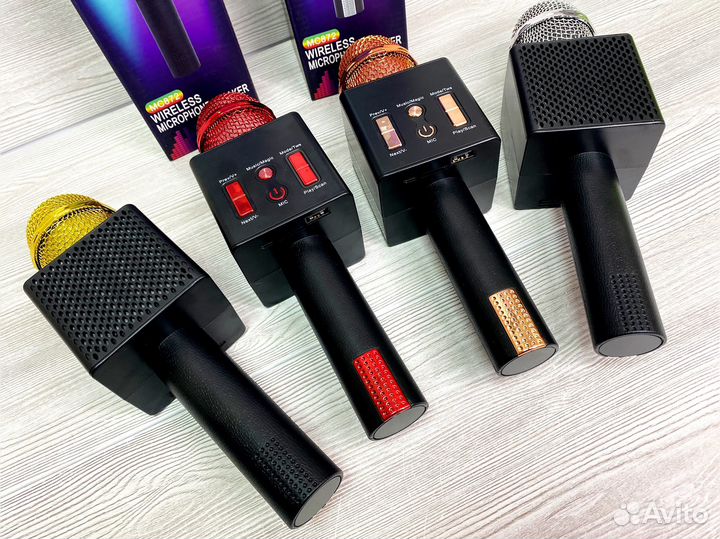 Беспроводной караоке микрофон