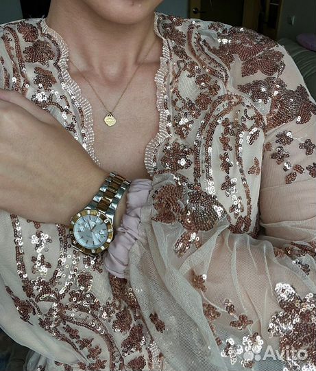 Комбинезон праздничный с пайетками XS/S