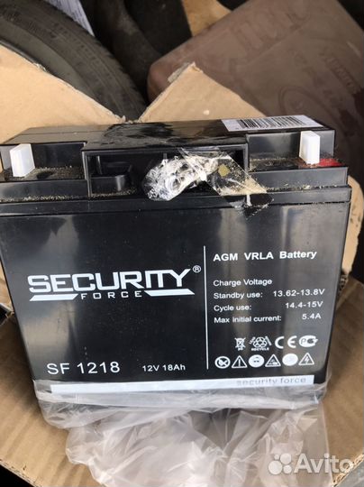 Аккумулятор 12в 17ач