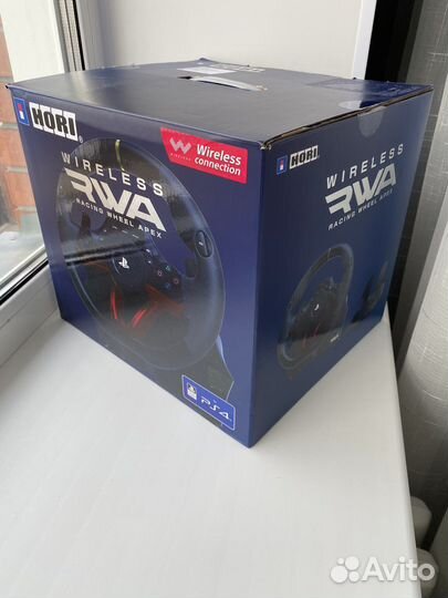 Руль Hori Wireless Racing Wheel Арех для пк и PS4