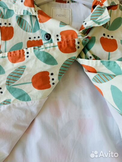 Летний плащ для девочки 110 4-5 лет next