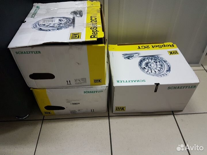 Сцепление DSG7 dq200 с заменой