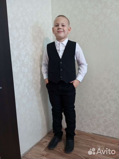 Школьный костюм для мальчика 122