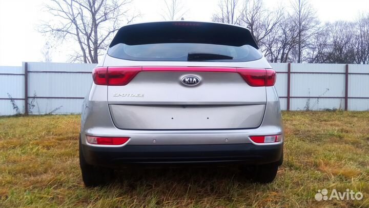 Kia Sportage 2.0 AT, 2017, битый, 51 750 км
