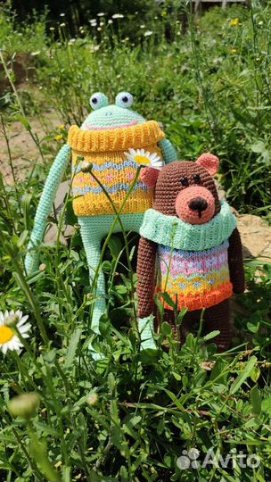 Игрушка амигуруми Мишка